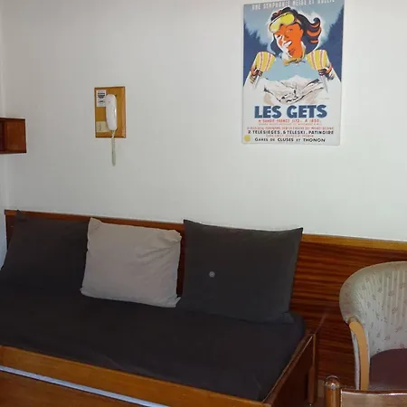 Appartement à Louer Les Gets: 2 Pièces, 4 Pers, Centre, Wifi, Draps Et Serviettes Inclus - Fr-1-802-23 *